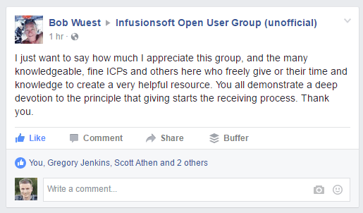 infusionsoft reviews - community 1